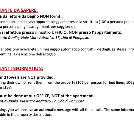 Perla Appartement Lido di Pomposa